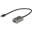 StarTech.com Mini DisplayPort - HDMI ディスプレイ変換アダプター(MDP2HDEC) 目安在庫=△