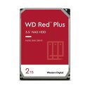 WESTERN@DIGITAL WD20EFPX WD Red Plus SATA 6Gb/s 64MB 2TB 5400rpm 3.5inch CMR 񂹏i