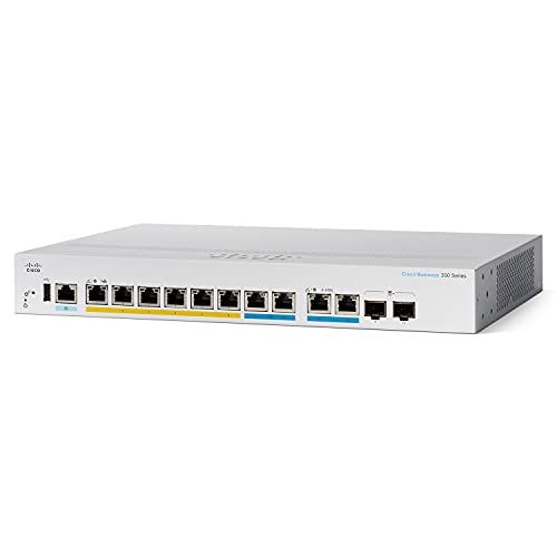 Cisco Systems(Cisco Business) CBS350 Managed 2-port 2.5GE、6-port GE、PoE、2x10G combo(CBS350-8MGP-2X-JP) 目安在庫=△