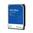 WESTERN@DIGITAL WD60EZAX WD Blue SATA 6Gb/s 256MB 6TB 5400rpm 3.5inch CMR ڈ݌=