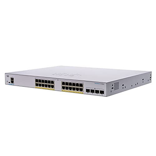 Cisco Systems(Cisco Business) CBS350 Managed 24-port GE Full PoE 4x1G SFP(CBS350-24FP-4G-JP) 目安在庫=○
