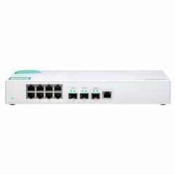 QNAP QSW-308-1C Eight 1GbE NBASE-T ports Three 10GbE SFP+(QNA-QSW-308-1C) 取り寄せ商品