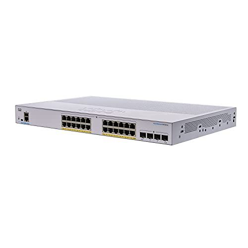 Cisco Systems(Cisco Business) CBS350 Managed 24-port GE PoE 4x1G SFP(CBS350-24P-4G-JP) 目安在庫=○