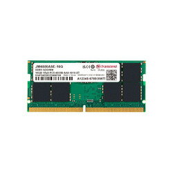 トランセンド ノートPC向け DDR5 メモリ 16GB 4800 SO-DIMM 1Rx8 2Gx8 CL40 1.1V JM4800ASE-16G ((67-7890-56) 取り寄せ商品