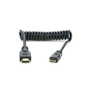 ATOMOS Coiled Mini HDMI to Full HDMI Cable (30cm) ATOMCAB008 񂹏i