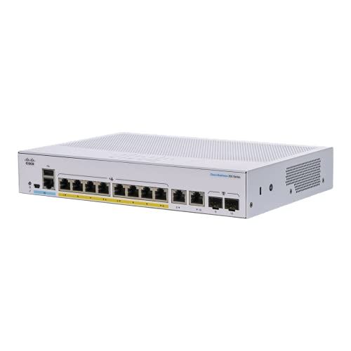 Cisco Systems(Cisco Business) CBS250 Smart 8-port GE Partial PoE Ext PS 2x1G Combo(CBS250-8PP-E-2G-JP) 目安在庫=○
