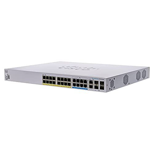 Cisco Systems(Cisco Business) CBS350 Managed 8-port 5GE、16-port GE、PoE、4x10G SFP(CBS350-24NGP-4X-JP) 目安在庫=△