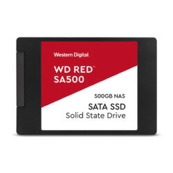 Western Digital（ウエスタンデジタル） WD Red SA500 NAS SATA SSD 2.5インチ/7mm 500GB（NAS用 2.5インチ SSD） WDS500G1R0A