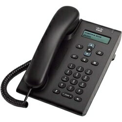 Cisco Systems 【保守購入必須】Cisco Unified SIP Phone 3905 Charcoal Standard Hands(CP-3905=) 目安在庫=△