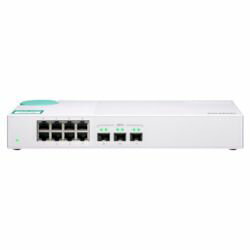 QNAP QSW-308S Eight 1GbE NBASE-T ports Three 10GbE SFP+(QNA-QSW-308S) 取り寄せ商品
