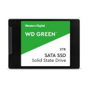 WESTERN@DIGITAL WDS200T2G0A WD Green SSD SATA6Gb/s 2TB 2.5inch 񂹏i