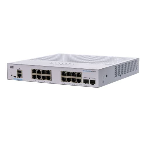 Cisco Systems(Cisco Business) CBS250 Smart 16-port GE 2x1G SFP(CBS250-16T-2G-JP) 目安在庫=○