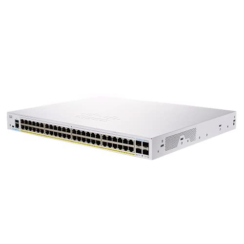 Cisco Systems(Cisco Business) CBS250 Smart 48-port GE PoE 4x10G SFP+(CBS250-48P-4X-JP) 取り寄せ商品