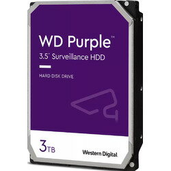 Western Digital WD Purple 監視システム用 内蔵ハードディスクドライブ 3TB キャッシュ256MB WD33PURZWD Purpleドライブは幅広いセキュリティシステムとの互換性が検証された、信頼性の高い監視システム用ストレージです。 NVR環境内の過度な熱変動や機器の振動への耐久性を備え、24時間365日稼動のビデオ監視録画の問題に対応するように作られています。また、独自のAllFrameテクノロジーによりフレーム損失を減らし、全体的なビデオ再生品質を向上させます。
