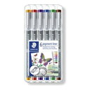 ステッドラー STAEDTLER 水性ペン ピグメントライナー 線書ペン 0.5mm 6色(30805-SSB6) 取り寄せ商品(2)