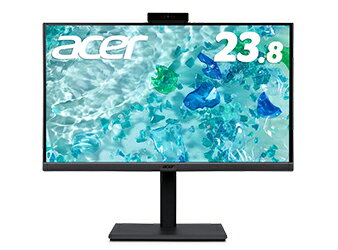 Acer Vero 液晶ディスプレイ(23.8型/1920×1080/HDMI、DisplayPort、ミニD-Sub、(B247YDEbmiprczxv) 目安在庫=○