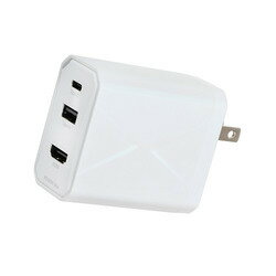 ꡼ϥ GREEN HOUSE ޥɥåŴ 3ݡ 60W USB Type-C֥դ ۥ磻(GH-ACU3PA...