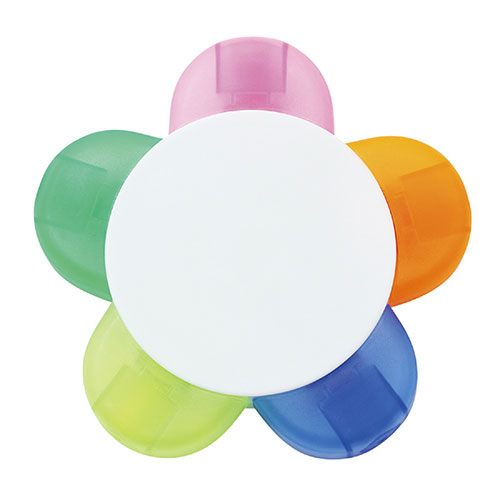 販促・記念品かわいい花びらキャップの鮮やかな発色のペン!…