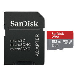 サンディスク ウルトラ microSDXC UHS-I カード 512GB(SDSQUAC-512G-JN3MA) 目安在庫=△