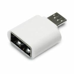 日本トラストテクノロジー OTG USB(A)→MicroUSB変換コネクター(ホワイト)(OTGU2M-WH) 取り寄せ商品