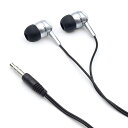 日本トラストテクノロジー 低音重視タイプ ステレオカナルイヤホン(JSC-050SV) 取り寄せ商品