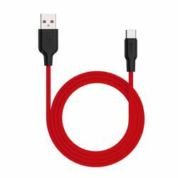 日本トラストテクノロジー hoco X21Plus シリコン充電ケーブル Type-C 1.0m レッド(X21P-TC10-RD) 取り寄せ商品 日本トラストテクノロジー hoco X21Plus シリコン充電ケーブル Type-C 1.0m レッド(X21P-TC10-RD) 取り寄せ商品