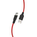 日本トラストテクノロジー hoco X21Plus シリコン充電ケーブル Type-C 2.0m レッド(X21P-TC20-RD) 取り寄せ商品
