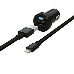 ラディウス 2.4A Car Charger ブラック RK-CCF52K 取り寄せ商品