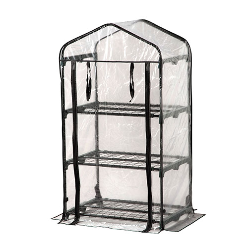 マリン商事 ガーデンハウス 初心者〜上級者まですべての園芸愛好者にぴったりな小型ビニールハウス(Ho-..