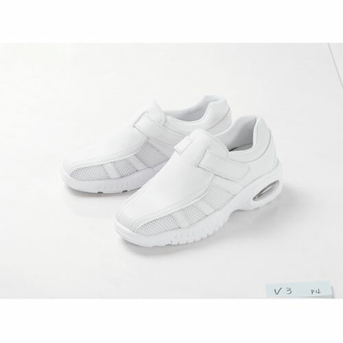 マリアンヌ製靴 バリュ！V3 ホワイト 21.5cm V3E(68-4040-16) 取り寄せ商品