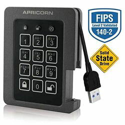 Apricorn Aegis Padlock SSD - USB 3.0 ASSD-3PL256-2TBF(4537694256322) ܰº߸=