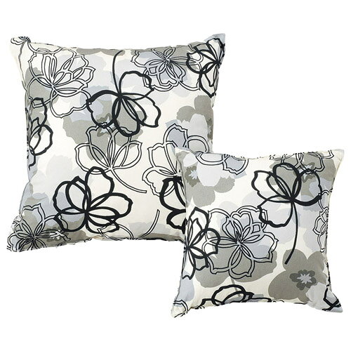 親子クッション(フルール) ブラック(K50409530) 取り寄せ商品