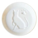 国産シルエットしょうゆ皿1P 猫(22555011) 取り寄せ商品