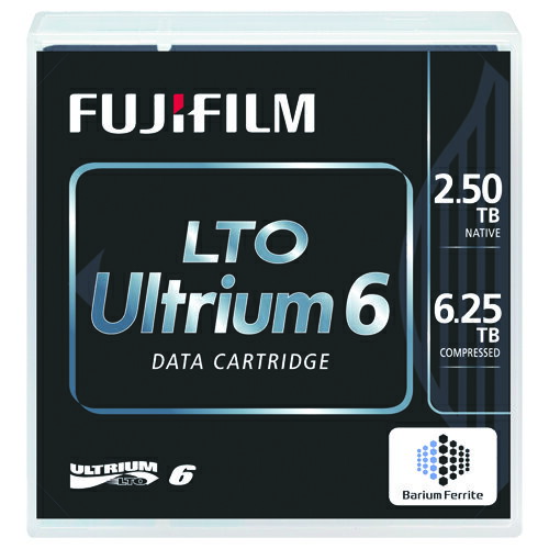富士フイルム FUJI FILM LTO Ultrium6データカートリッジ バーコードラベル(縦型)付 2.5TB/6.25TB 1(45..