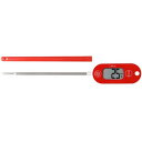 ドリテック 防水中心温度計 レッド O-280RDHA(64-9097-70) 取り寄せ商品