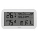 dretec dretec ドリテック 気圧が測れる温湿度計 ホワイト(O-707WT) 取り寄せ商品