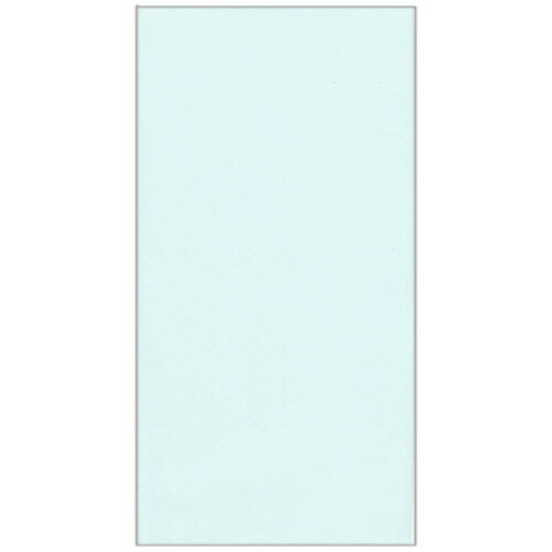キングコーポレーション Hiソフトカラー封筒 アラビア糊 洋0(洋長3) 100g アクア 〒枠無 カマス貼 1ケ..