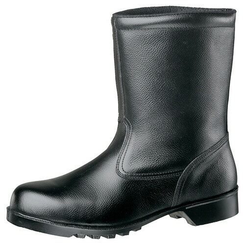 ミドリ安全 JIS 静電 ゴム底安全靴 半長靴 V2400N ブラック 28.0cm 1足(V2400N-SEIDEN-28.0) 目安在庫=○(4)