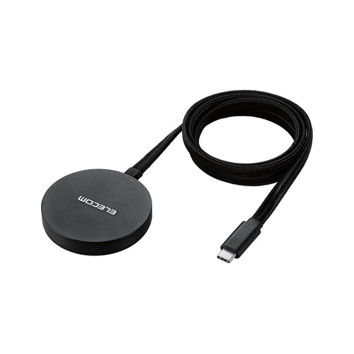 エレコム ELECOM ワイヤレス充電器 Qi認証 Qi2対応 15W/7.5W/5W マグネット式 卓上 ケーブル一体 平型メッシュケーブル 1m ブラック(W-MA05BK) メーカー在庫品 エレコム ELECOM ワイヤレス充電器 Qi認証 Qi2対応 15W/7.5W/5W マグネット式 卓上 ケーブル一体 平型メッシュケーブル 1m ブラック(W-MA05BK) メーカー在庫品