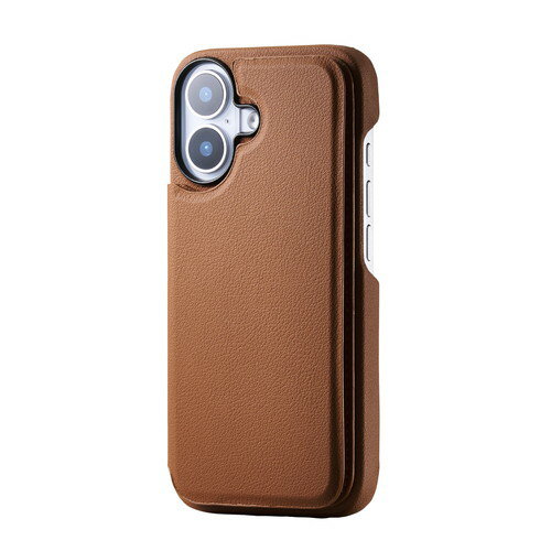 쥳 ELECOM iPhone 17  եȥ쥶 ɥǽ (PM-A25APLORFCA) ᡼߸