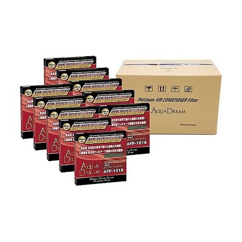 AQUA DREAM (アクアドリーム) PLATINUM カーエアコンフィルター ホンダ用 1セット（10枚入）AD-AFP-1016-10(69-1328-71) 取り寄せ商品