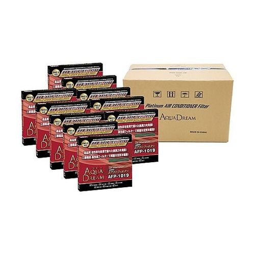 AQUA DREAM (アクアドリーム) PLATINUM カーエアコンフィルター スズキ用 1セット（10枚入）AD-AFP-1019-10(69-1328-77) 取り寄せ商品