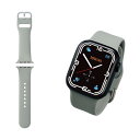 エレコム ELECOM Apple Watch用シリコンバンド ニュアンスカラー(41/40/38mm) グレー(AW-41BDSCGGY) メーカー在庫品