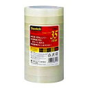 スコッチ テープ スコッチ(R) 透明粘着テープ 500 (35m巻 巻芯径76mm) 500-3-1835-10P 【スコッチ】(3M-500-3-1835-10P) 目安在庫=○