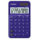 カシオ計算機 CASIO SL-300C-PL-N カシオ手帳型カラフル電卓 メーカー在庫品