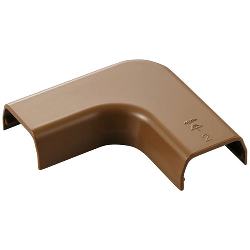 エレコム ELECOM LD-GAF2M用接続ユニット 曲がり ブラウン(LD-GAFM2MBR) メーカー在庫品