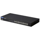 エレコム ELECOM 法人向けスイッチングハブ/アンマネージ/Giga/PoE/24ポート/3年保証(EHB-UG2D24F-PL) 目安在庫=○