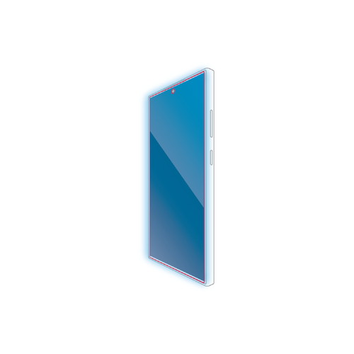 エレコム Galaxy S24 Ultra ガラスフィルム 指紋認証対応 高透明 ブルーライトカット(PM-G242FLGGBL) メーカー在庫品