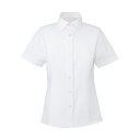 カーシーカシマ ENJOY 半袖シャツブラウス CLEAR BLOUSE ピンク×ホワイト 5号 ESB494(68-0900-70) 取り寄せ商品