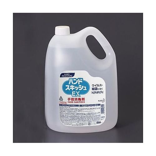 花王プロフェッショナルサービス 4.5Lアルコールハンド消毒剤(ハンドスキッシュE×) EA922KE-8B(78-0757-93) 取り寄せ商品 花王プロフェッショナルサービス 4.5Lアルコールハンド消毒剤(ハンドスキッシュE×) EA922KE-8B(78-0757-93) 取り寄せ商品